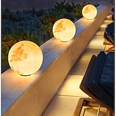 baratos Post Light-Luminárias de parede externas de LED, branco quente, simplicidade, IP65 à prova d'água, para jardim, caminho, varanda, quintal, estilo moderno, luminárias de chão para gramado.
