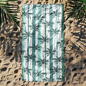 preiswerte Strandtuch-Sets-bedrucktes Strandtuch, leichte, schnelltrocknende, sandfreie Stranddecke, ideal für Reisen, den Pool und den Außenbereich