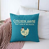 billige Putetrekk-Morsomme dekorative kasteputer trekk 1PC mykt firkantet couch putevinkel putevar soverom stue sofa stol