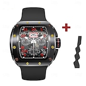 Χαμηλού Κόστους Smartwatch-696 V68 Εξυπνο ρολόι 1.76 inch Έξυπνο ρολόι Bluetooth Βηματόμετρο Υπενθύμιση Κλήσης Παρακολούθηση Ύπνου Συμβατό με Android iOS Άντρες Κλήσεις Hands-Free Υπενθύμιση Μηνύματος IPX-0 Θήκη ρολογιού 44mm