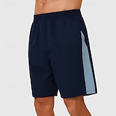 cheap Running Shorts-Men&#039;s Running Shorts Summer Outdoor Regular Fit Quick Dry Breathable Shorts Drawstring Elastic Waist Black Royal Blue Running Camping / Hiking Hunting S M L XL XXL