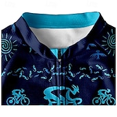 abordables Maillots pour hommes-Homme Maillot de cyclisme Manche Courte Cyclisme T-shirt Maillot avec 3 poches arrière VTT Vélo tout terrain Respirant Séchage Rapide Design Anatomique Évacuation de l&#039;Humidité Jaune Rouge Rouge