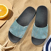 preiswerte Urlaubsandalen-Slide-Sandalen im Patchwork-Design für Herren – lässiger und stylischer Stil für Männer im Strandurlaub, zum Entspannen am Pool und für den Sommeralltag