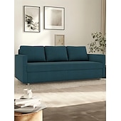 baratos Capa do sofá futon.-capa de sofá-cama capa de veludo futon capas de cor sólida acolchoadas frihetcover litb capa prime