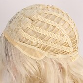 cheap Synthetic Trendy Wigs-Synthetic Wig Wavy Curly Weave Middle Part Asymmetrical Machine Made Wig 30 inch A1 Synthetic Hair Women&#039;s Classic Comfortable Color Gradient Mixed Color