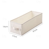 economico Organizzatori di Cassetti per Vestiti-Organizzatore per guardaroba con maniglia, sottile contenitore pieghevole per cassetti per armadio, contenitore in tessuto per jeans, maglioni, t-shirt, sciarpe, reggiseni