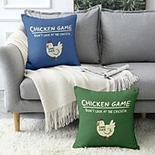 billige Putetrekk-Morsomme dekorative kasteputer trekk 1PC mykt firkantet couch putevinkel putevar soverom stue sofa stol