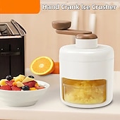 billiga Köksapparater-gör-det-själv-hemgjord handvevad israkapparat smoothiemaskin kök handdriven isbrytare kontinuerlig israkapparat