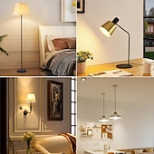 economico Luci del disco-1 pz. Lampada E27 con testa di ricarica magnetica, piccola luce notturna, telecomando staccabile, lampada da comodino, luce da parete, temporizzazione regolabile, interfaccia tipo C.