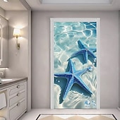 ieftine Capacele ușilor-Decorațiuni de ușă cu plajă de vară huse pentru ușă tapiserie de ușă draperie de ușă decor de fundal pentru ușă banner de ușă interioară/exterioară pentru ușa din față a fermei