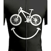 preiswerte Radtrikot Herren-Herren Radtrikot Grafik Geometrisch Kurzarm Fahhrad T-Shirt Trikot Oberteil mit 3 Gesäßtaschen UV-beständig Schnelltrocknend Frontreißverschluss Reflektierende Streifen Sport Schwarz Königsblau Orange