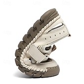 זול סנדלים חיצוניים-סנדלי גברים - עיצוב רשת נושם, סגנון נינוח לנסיעות יומיות והרפתקאות חוצות קלות