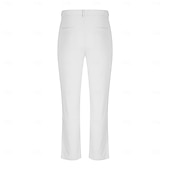 economico Classico-Per uomo Pantaloni di Lino Pantaloni Pantaloni Estivi Pantaloni da Spiaggia Pieghettato Elastico in vita Gamba Dritta Semplice Comodità Traspirante Lunghezza intera Affari Quotidiano Ferie Moda Stile