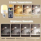 economico Luci del disco-1 pz. Lampada E27 con testa di ricarica magnetica, piccola luce notturna, telecomando staccabile, lampada da comodino, luce da parete, temporizzazione regolabile, interfaccia tipo C.