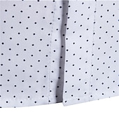 preiswerte Herrenhemd zum Knöpfen-Herren Hemd Sommerhemd Freizeithemd Strandhemd Knopfhemd Weiß Marineblau Langarm Punkte Revers Urlaub Hawaiianisch Button-Down Bekleidung Polyester Mode Lässig Bequem
