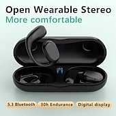 cheap Telephone &amp; Business Headsets-X29 Bluetooth 5.3 Hands-Free Headset Ear Hook Sports Hi-Fi with Charging Box for Fitness &amp; Mobile Phones