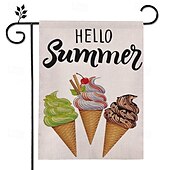 cheap Garden Flags, Banner-Flag 12 x 18 Inch Yard Flags, Summer Small Garden Flags for Outside, Outdoor Flags, Holiday Garden Flags