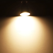 billige Spotlys med LED-10stk 7 W LED-spotpærer 500 lm GU10 GU10 8 LED perler SMD 2835 Mulighet for demping Varm hvit 220 V