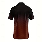 economico Polo geometrica da uomo-Per uomo Geometrico Polo Manica Corta Magliette polo Camicie con Colletto Business Casual Scuola All&#039;aperto Athleisure Abbigliamento quotidiano Stampa 3D Estate azzurro cielo Azzurro cielo Viola