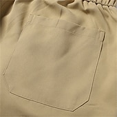 economico Classico-Per uomo Pantaloncini cargo Shorts Pantaloncini Estivi Tasca con cerniera Multi-tasche Semplice Comodità Indossabile Lunghezza al ginocchio All&#039;aperto Sport Quotidiano Moda Casual Nero Verde militare