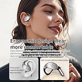 ieftine Căști Telefon &amp; Business-Căști Bluetooth cu suport pentru ureche deschisă cu traducere AI autonomie lungă pentru sport și călătorii