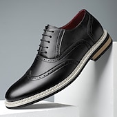 abordables Officiel-Chaussures richelieu pour homme en similicuir blanc et beige avec des touches de bleu – Chaussures de bal tendance pour hommes élégants
