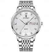 cheap Quartz Watches-Luxury Brand Man Watch Waterproof Luminous Date Week Men&#039;s Quartz Wristwatch Stainless Steel Fashion Sports Men Watches