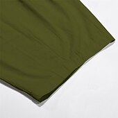 economico Pantaloni in lino e cotone semplici-Per donna Gamba larga Pantaloni Vacanza Moda Lunghezza intera Misura del girovita medio Semplice Elastico in vita Traspirante Confortevole Micro-elastico Streetwear Abbigliamento quotidiano Uscire