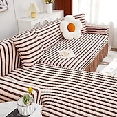 cheap Sofa Cover-Stretch Couch Cushion Cover, 1 2 3 Seater Cushion Covers for L Shaped Sofa Chaise Longue, Sectional Sofa Slipcover Furniture Protector with Elastic Bottom