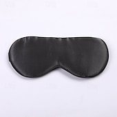 abordables Tenue d&#039;intérieur-Masque oculaire en soie Masque de sommeil anti-lumière en soie de mûrier Masque oculaire en soie avec sangles ajustables