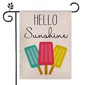cheap Garden Flags, Banner-Flag 12 x 18 Inch Yard Flags, Summer Small Garden Flags for Outside, Outdoor Flags, Holiday Garden Flags
