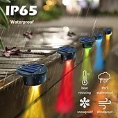 זול אורות נתיבים ופנסים-אורות צעד סולארי led סולארי אורות סיפון לגדר עמיד למים אורות צד בריכת שחייה למדרגות בריכה גדר חצר פטיו ומסלול 10 יחידות 5 יחידות 3 יחידות 1 יחידות
