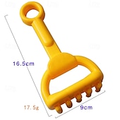billige Strand- og utendørsleker-strand sand spader for barn - 4 pakker spader fargerike scoops reise sand leker for småbarn barn utendørs graving lek kraftig plast hage planting spader spader sett sandkasse leker