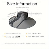 cheap Hats-Men&#039;s UV Protection Bucket Hat for Fishing &amp; Hiking - Sporty Wide Brim Sunshade Cap, Beige with Black Band, Hand-Washable, Lightweight &amp; Breathable for Outdoor Adventures