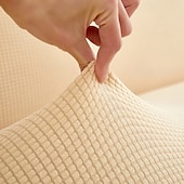billiga Futon soffa-jacquardtyg armlöst bäddsoffa överdrag slipcovers stretchskydd elastiskt bänkskydd