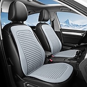 economico Coprisedili per auto-Cuscini per sedili auto traspiranti - comfort rinfrescante per tutte le stagioni, vestibilità leggera &amp;imbottitura in spugna di poliestere portatile per un maggiore relax