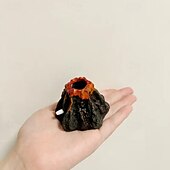 お買い得  動物のサポートとケア-1 火山水槽装飾 輝く石の美的装飾と酸素を高める美的装飾 小型水槽用 すべての水生ペットに適しています