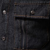 preiswerte Freizeithemden für Herren-Herren Hemd Sommerhemd Freizeithemd Strandhemd Knopfhemd Schwarz Dunkelblau Leicht Blau Langarm Einfach Revers Urlaub Hawaiianisch Tasche Bekleidung 100% Baumwolle Mode Lässig Bequem