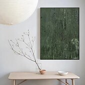 preiswerte Abstrakte Gemälde-großes grünes Ölgemälde, handgefertigte Wandkunst, 100 % handgefertigtes Ölgemälde, abstraktes Ölgemälde, tropisches Ölgemälde, moderne Gemälde, Wandkunst, modernes grünes Kunstwerk für die