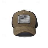 abordables Disfraces de hombre-Bandera de USA Víspera de Todos los Santos Sombreros Casual Adulto Hombre Mujer Mascarada Día de la Independencia 4 de julio Casual Festival Disfraces fáciles de Halloween Disfrazarse