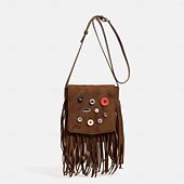 levne Příslušenství a další-Retro 70. léta taška Taška crossbody Hippie Třásně Dámské Párty Běžné / Denní Pride Parade Dospělé Taška