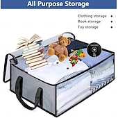 cheap Clothing &amp; Closet Storage-Hat Storage Under Bed Storage for Baseball Caps, Large Holds up to 40 Caps Wide Hat Organizer for Closet Snapback Holder, Grey