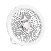 voordelige Campingverlichting en lantaarns-1 st. multifunctionele ventilatorlamp, verticaal hangend, drievoudig gebruik, drie dimstanden, airconditioning, afstandsbediening met USB-oplaadfunctie, kantoor, kamperen, thuisgebruik