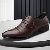 economico Formale-scarpe eleganti da uomo con lacci bianchi - scarpe eleganti per matrimoni, feste da ballo e occasioni speciali