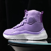 Χαμηλού Κόστους Ανδρικά Sneakers-ανδρικά κόκκινα και λευκά ψηλά αθλητικά παπούτσια μπάσκετ με απορρόφηση κραδασμών – κορυφαία άνεση και ανθεκτικότητα για αθλητικές επιδόσεις