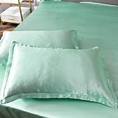 cheap Sheets &amp; Pillowcase-Washed Silk Pillowcase Single Satin Imitation Silk Pillowcase