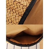 olcso Keresztpántos táskák-női szőtt szalmából készült crossbody táska - boho nyári kuplung állítható vállpánttal strandruhákhoz, üdülőruhákhoz és hétköznapi viseletekhez