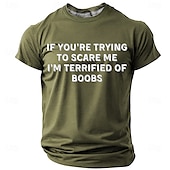 cheap Men&#039;s Funny T shirts-Men&#039;s Rude T Shirt Short Sleeve T shirt 3D Print Crew Neck Shirt Fashion Daily Casual Street Casual Daily Black Red Blue Summer Spring All Seasons Clothing Apparel S M L XL XXL XXXL