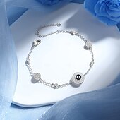 baratos Presentes Personalizados-Pulseira de projeção de fotos personalizada, o melhor presente personalizado para ela, joias de luz e sombra – dia das mães, dia dos namorados, natal, aniversário, presente de aniversário para mãe,