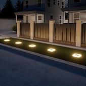 levne Venkovní nástěnná světla-2/4 ks led solární venkovní zemní světlo 16led voděodolné domácí zahradní světlo zahradní osvětlení chodníku osvětlení krajiny světlo solární nástěnné světlo